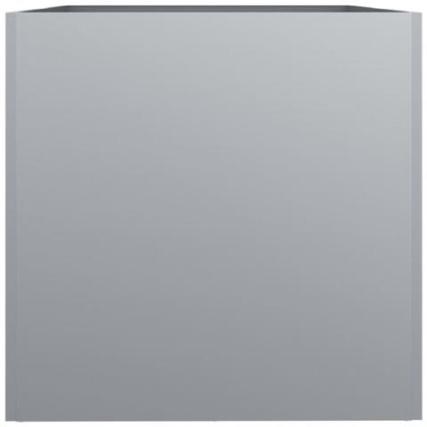 Fioriera Argento 62x40x39 Cm In Acciaio Zincato - Foto 10