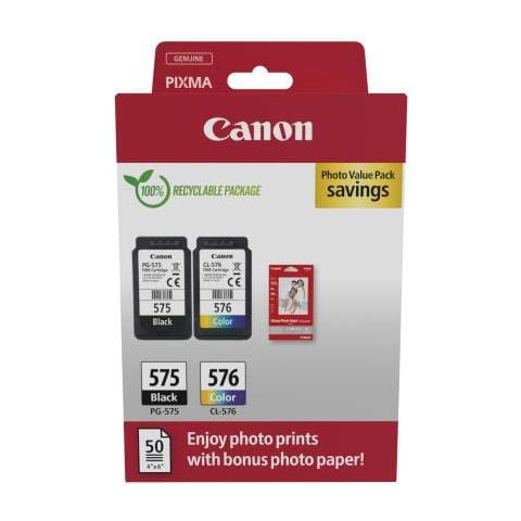 5438c004 Cartuccia D'inchiostro 2 Pz Originale Nero, Ciano, Magenta, Giallo - Foto 1