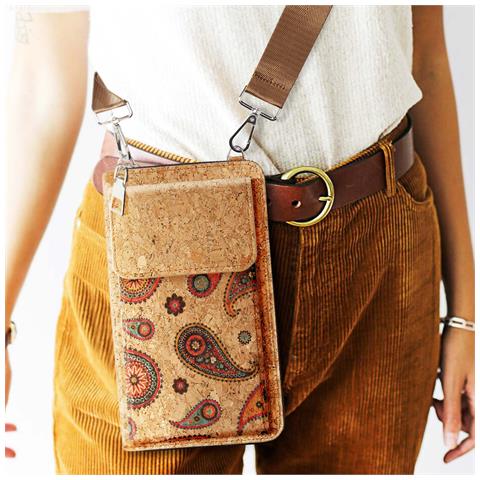 Borsello Sughero, Collezione Ecocork Chiusure Cerniere / Magnetica - Foto 2