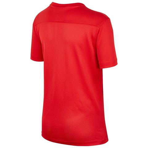 T-Shirt Dry Park Vii Jr Bv6741-657 Bambino Taglia S Colore Rosso - Foto 3