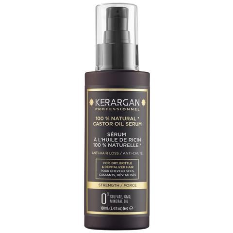 Siero Capillare Anti-caduta Con Olio Di Ricino - Protezione & Luminosità Per Capelli Secchi, Fragili - Arricchito Con Aloe Vera & Olio Di Macadamia - Senza Solfati, Gmo,oli Minerali - 100ml - Foto 1