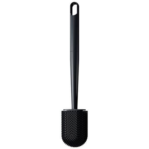 Scopino Per Wc Con Manico Lungo E Gancio Per Riporre Black - Foto 2