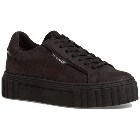 Sneaker Low Black Uni Sneakers Pelle Scarpe Donna Nero Eu 36, 1-23738-41 007 - Foto 1