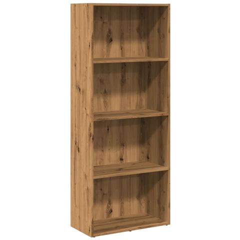 Libreria Rovere Artigianale 60x30x152 Cm In Legno Multistrato - Foto 2