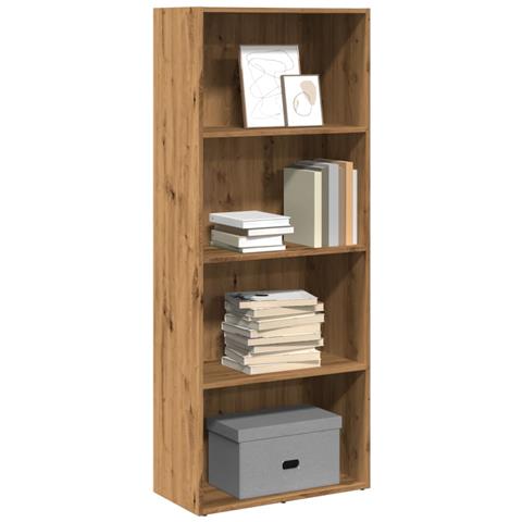 Libreria Rovere Artigianale 60x30x152 Cm In Legno Multistrato - Foto 1