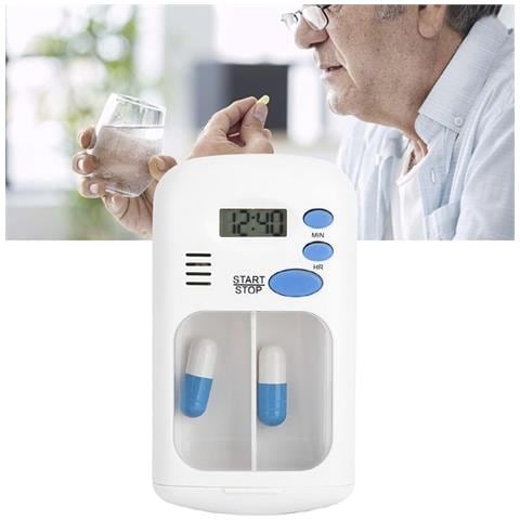 Portapillole Con Doppio Scomparto E Allarme Con Timer. - Foto 2