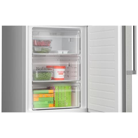 Frigorifero Combinato Serie 4 KGN36VICT Multi Airflow Dual No Frost Classe C Capacità Netta 321 Litri Colore Acciaio Inox - Foto 2
