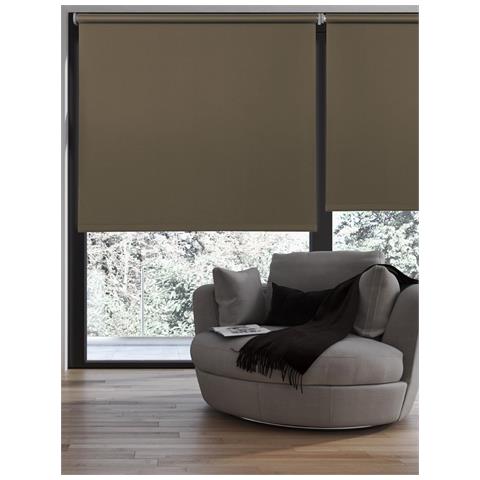 Tenda A Rullo Roll-up Oscurante Tortora 100x180 Cm - Foto 3