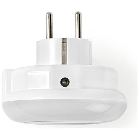 Luce Notturna A Led Tattile Con Sensore E Presa Di Corrente 3680w, Bianco - Foto 5