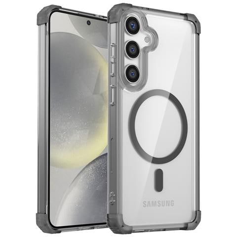 Custodia Magnetica Traslucida Slim Fit Per Samsung Galaxy S24 Fe - Foto 1