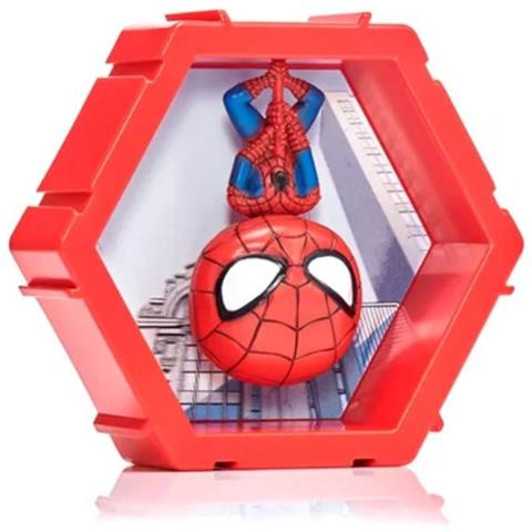 Figura Decorativa Collegabile 4d Con Effetto Lenticolare Modello Di Uomo Ragno, Rosso - Foto 1