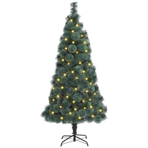 Albero di Natale 300 LED Verde 180 cm PET - Foto 2