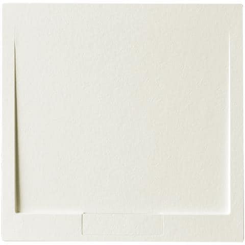 Piatto Doccia Quadrato 100x100 Cm Effetto Pietra In Marmoresina Euphoria Beige Atene - Foto 1