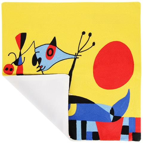 Set Di 2 Copricuscini 45x45 Cm Ricamo Art Solea - Foto 5