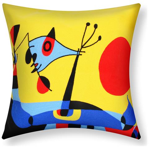 Set Di 2 Copricuscini 45x45 Cm Ricamo Art Solea - Foto 1