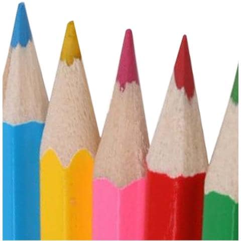 Kit Creativo 43 Pezzi Con Matite / Temperamatite / Pennarelli / Pitture, Multicolore - Foto 2