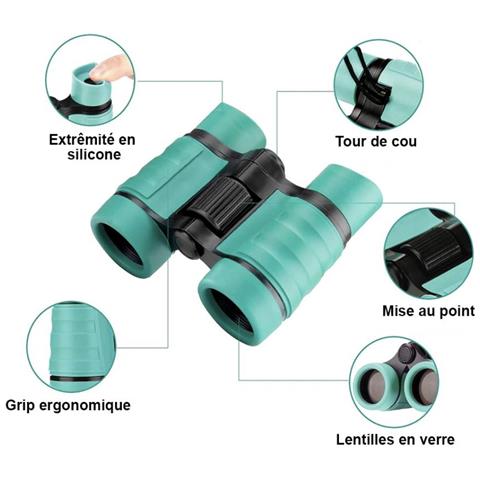 Binocolo Compatto Zoom 4x30 Modello Exploria, Verde - Foto 4