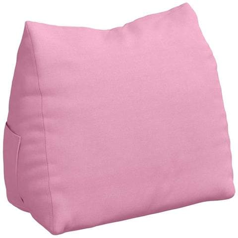 Cuscino per Schiena Rosa 60 x 20 x 50 cm Tessuto - Foto 1