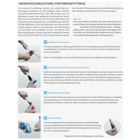 Pressfitting Angolo A Parete Semplice 20 X 2 - 1/2  Ig 52 Mm - Foto 2