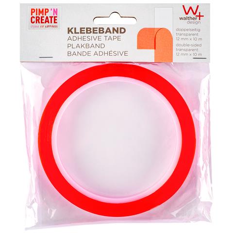 Nastro Biadesivo, 12 Mmx10 M, Ruolo, Transparente - Foto 1