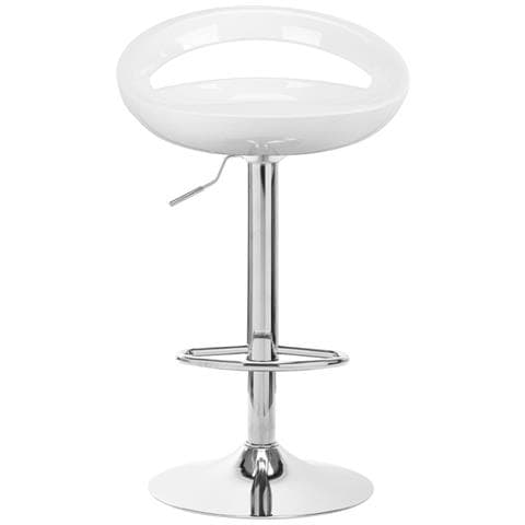 SGABELLO BAR QS-B01 BIANCO - Foto 4