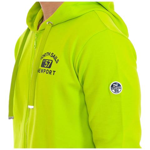 Felpa Con Cappuccio Con Zip 902299tr0 Uomo - Foto 3