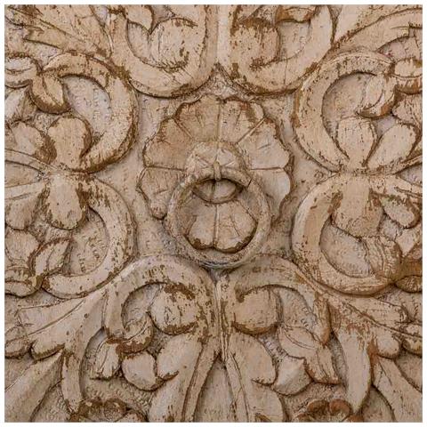 Armadio In Legno Marrone Fatto A Mano 102x44x183h - Foto 8