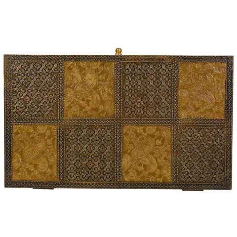 Portagioie In Legno E Metallo Marrone 33x20,5x7h - Foto 6