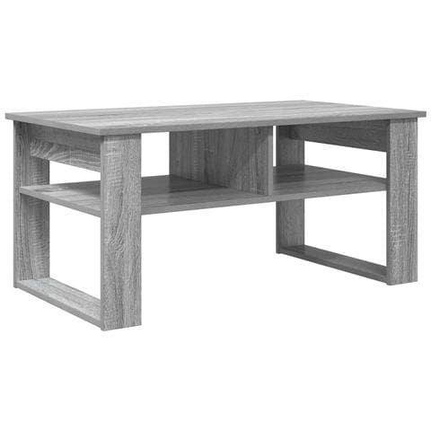 Tavolino da salotto Grigio Sonoma 96 x 54 x 44 cm - Foto 1