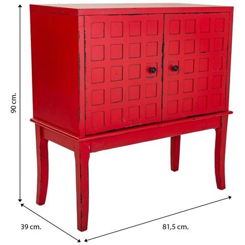 Mobile Da Ingresso In Legno 81,5x39x90 - Foto 7
