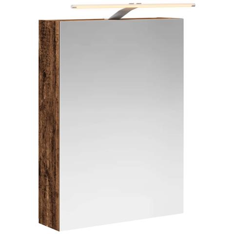 Mobiletto per specchio da bagno Legno vecchio 50 x 14,5 x 70 cm - Foto 1