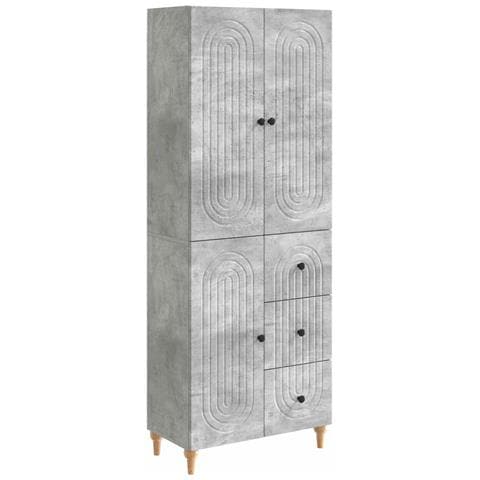 Set di armadi 2 pcs 66 x 34,5 x 90 cm Legno ingegnerizzato - Foto 1