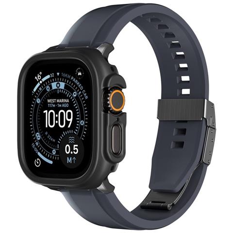 Custodia Protettiva Amazingthing Minimal Per Apple Watch Ultra 3 49 Mm, Nera. - Foto 2
