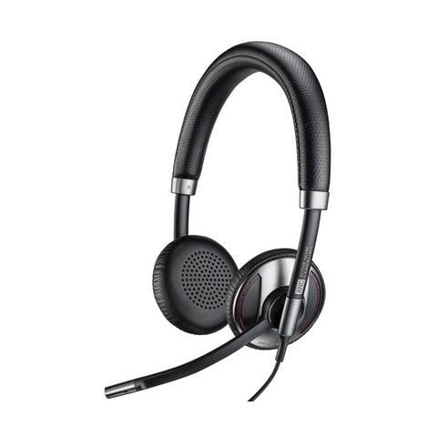 Cuffia Biaurale con Microfono Nero Filo 20 - 20000 Hz 202581-01 - Foto 1