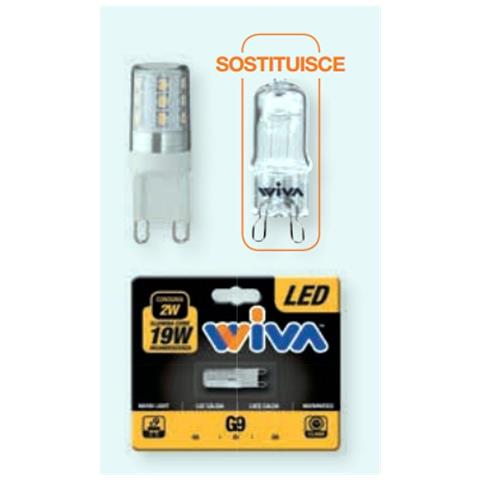 Bispina G9 Ceramica Led Bispina G9 2w 3000k - Foto 3
