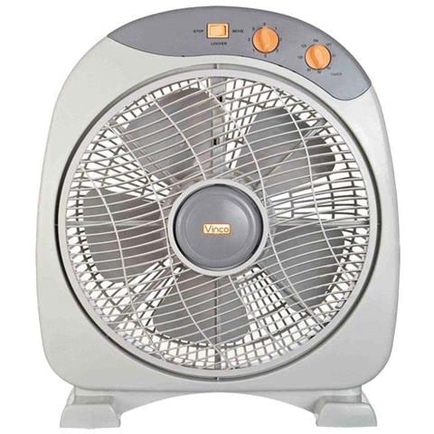 Ventilatore Box Fan Ventilatori Da Tavolo Pala 30cm 40w Con Timer Diffusore - Foto 1