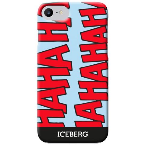 Cover morbida per iPhone 7 con stampa Haha - Foto 1