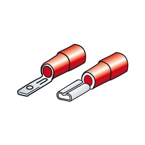 Kit 20 Capicorda Piatti Rossi Misura: 2,8 X 0,5mm - Foto 1