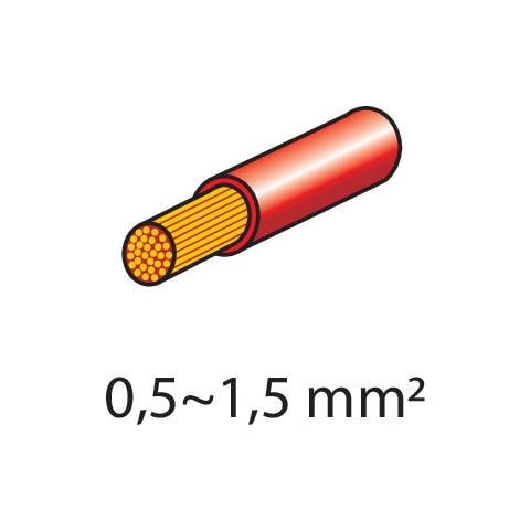 Kit 20 Capicorda Piatti Rossi Misura: 2,8 X 0,5mm - Foto 6