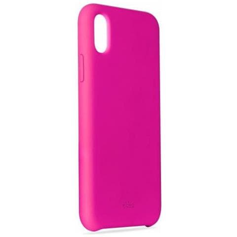 Cover Icon Per Iphone X 5.8 In Silicone Liquido Pink - Foto 3