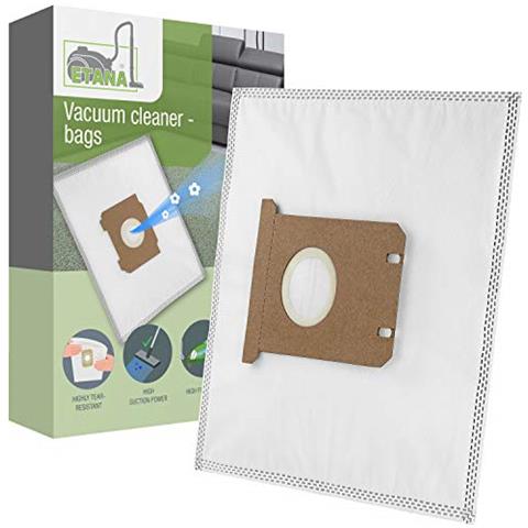 5 Sacchetti Per Aspirapolvere In Tessuto Non Tessuto, Compatibili Per DEMA NTS 45. Marchio Primebag, Modello STM42651.
