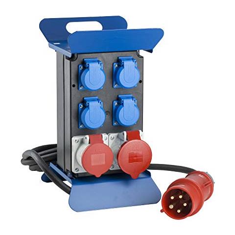 Come - Schwabe 60506 Stecky - Distributore Di Corrente Da 400 V, Classe Ip 44 Per Uso In Esterni - Foto 1