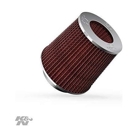 K N Universale Clamp-on Air Filter High Performance Premium Lavabile Sostituzione Del Filtro Diametro Flangia 4 A Filtro Altezza 5 5 A Flangia Durata 1 125 A Forma Affusolata Rotonda Rg-1001rd - Foto 1