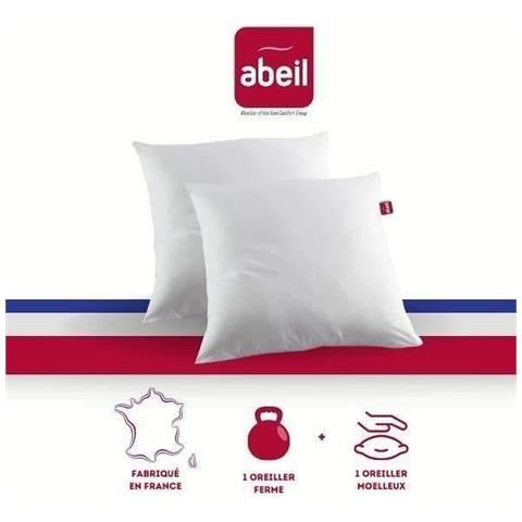 Set Di 2 Cuscini Doppio Comfort 100% Cotone 60x60 Cm - Foto 2