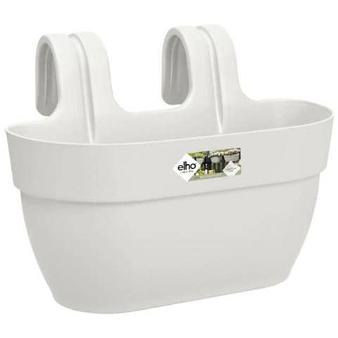 Vaso Da Fiori - Vibia Campana Easy Hanger Medium - Silk White - Balcone Esterno - L 24,1 X P 36 X H 26,5 Cm - Foto 1