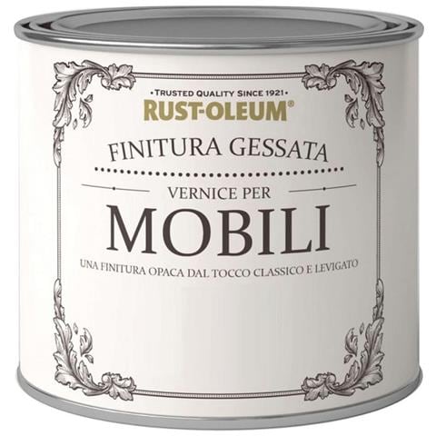 Rust-oleum - Vernice Legno Chalky Effetto Gessato Colore Rosa Cina 0,5l - Foto 1