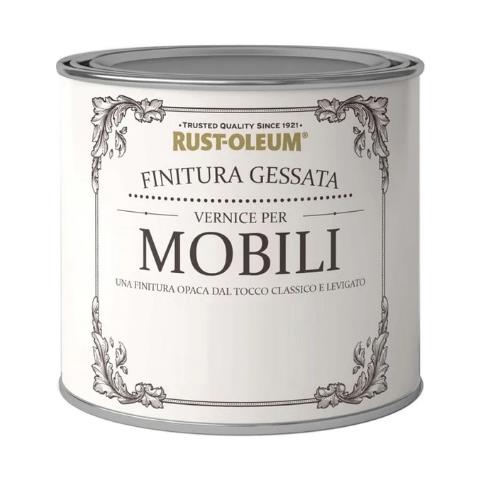 Rust-oleum - Vernice Legno Chalky Effetto Gessato Colore Rosa Cina 0,5l - Foto 2