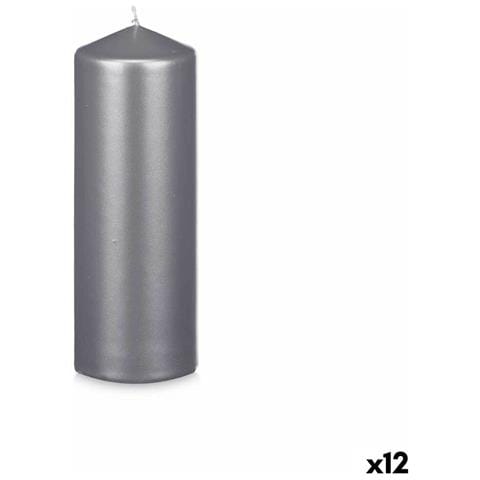 Candela Argentato 7 X 20 X 7 Cm (12 Unità) - Foto 1