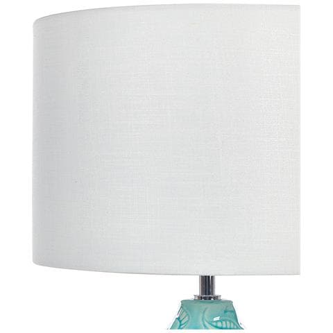 Lampada Da Tavolo Ataba Ceramica Turchese - Foto 2