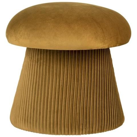 Pouf Hampton - Marrone - Mdf - 39x39x42 Cm - Foto 1